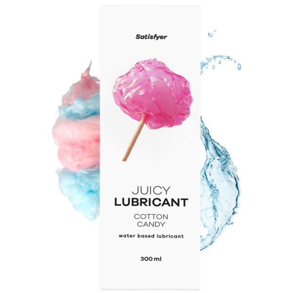 Lubrifiant à base d'eau Barbe à papa 300 ml Satisfyer 